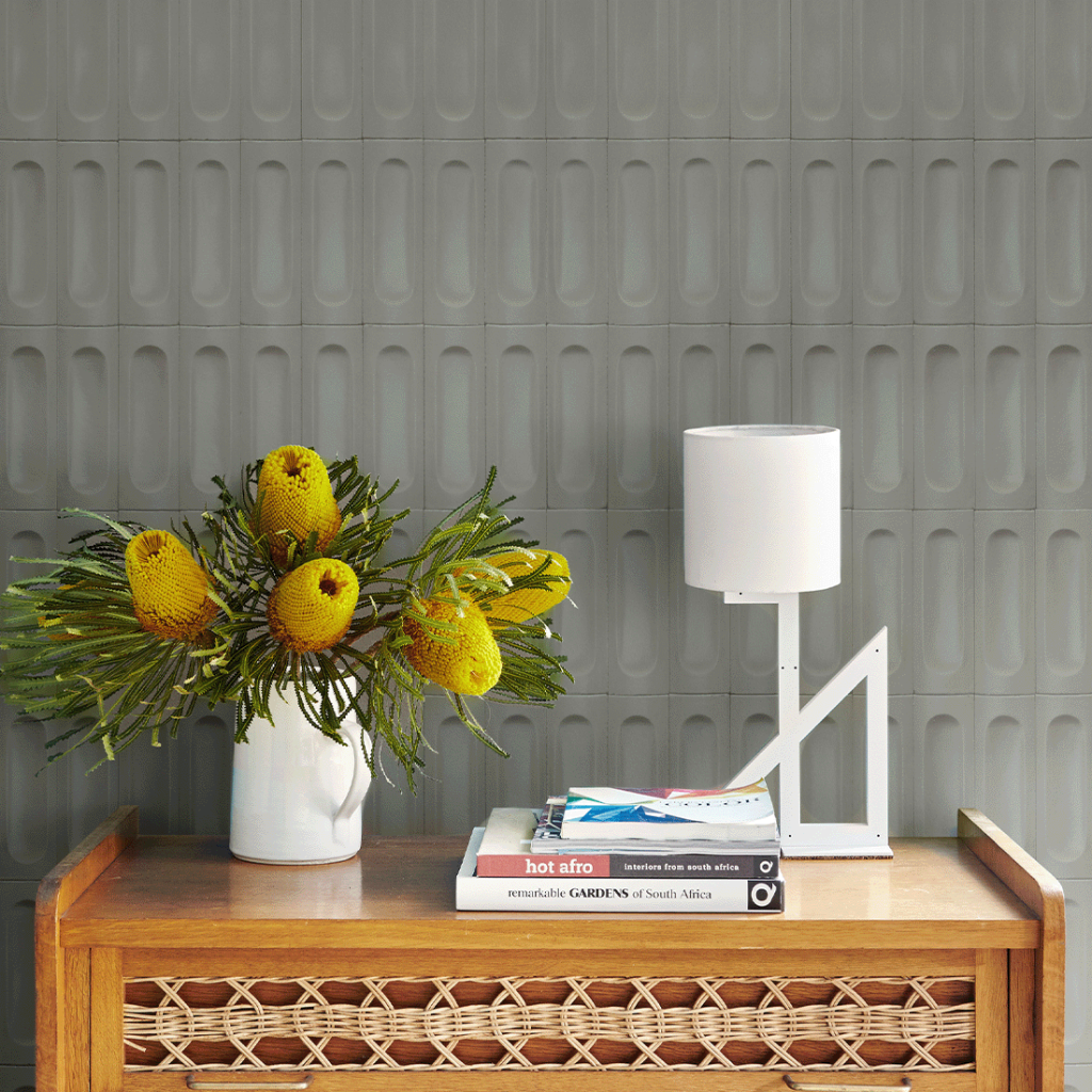 Calm Blue Window Vertical soldier layout