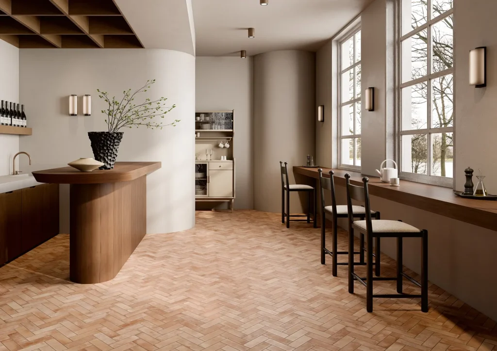 Cotto Rosato terracotta effect porcelain tiles