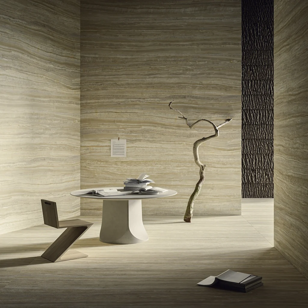 Desert Winds slabs on the walls and floors